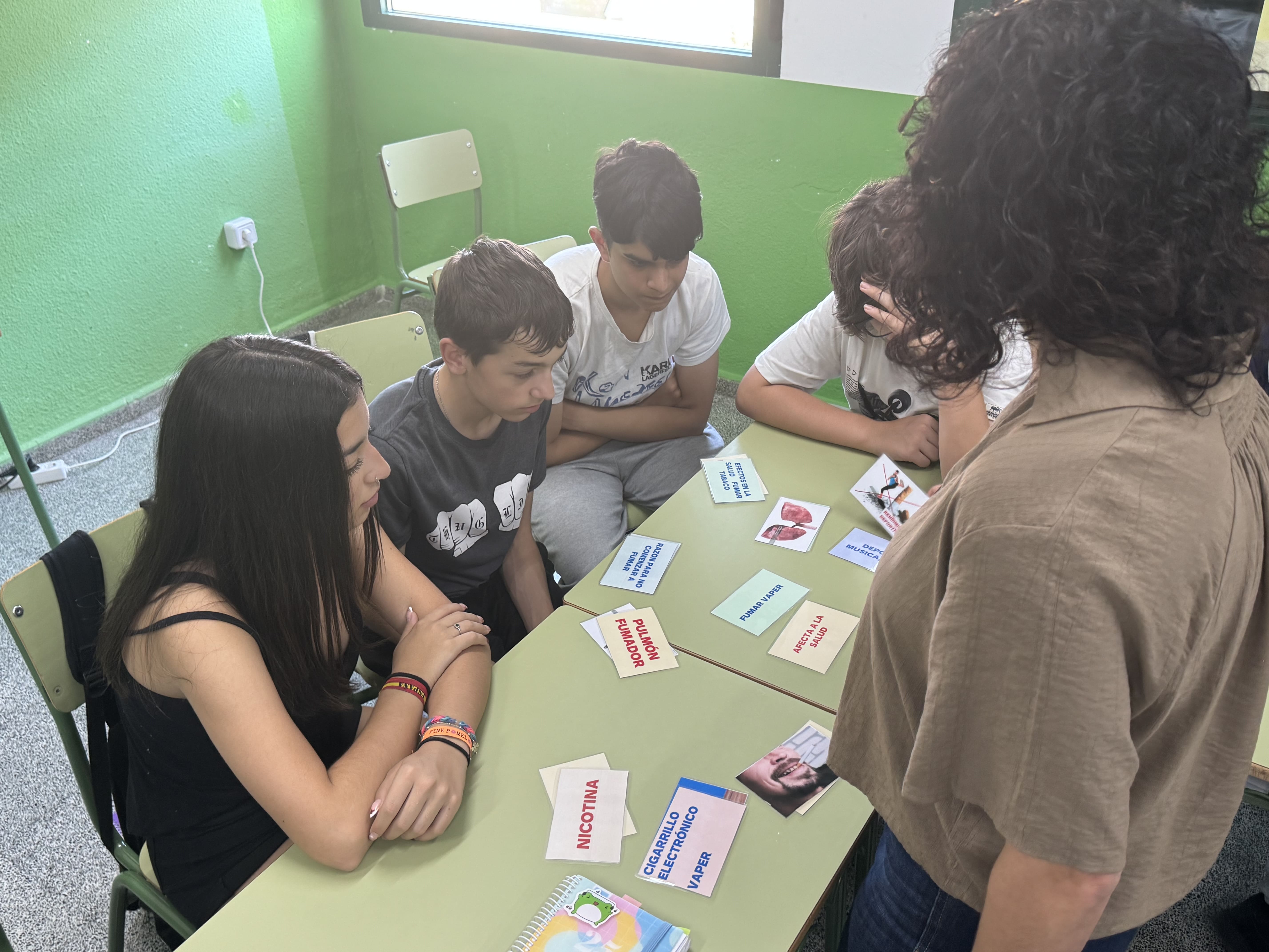 Taller de prevención de tabaquismo en Toral de los Vados.