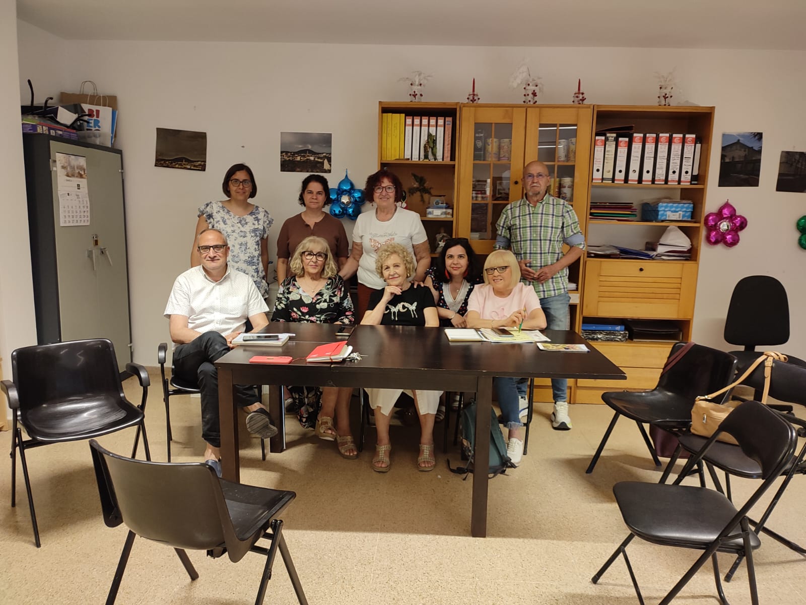 Reunión del PSOE de Ponferrada con la asociación Pajariel.