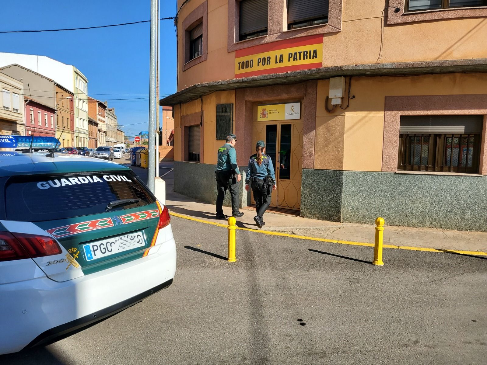 Cuartel de la Guardia Civil de La Bañeza. Cuartel de la Guardia Civil de La Bañeza.