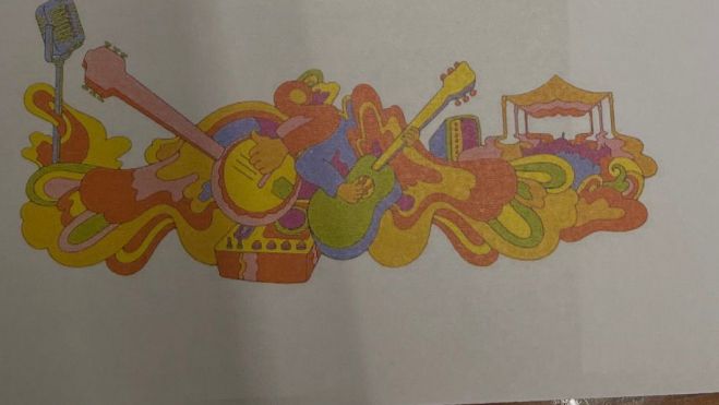 Obra original en la que se ha basado el ganador del concurso del cartel de las fiestas de San Juan y San Pedro