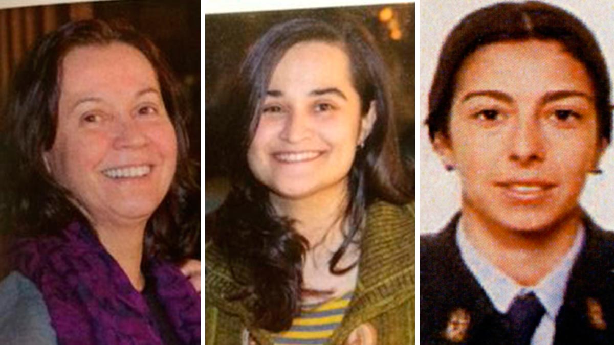 Las tres imputadas por el crimen de Carrasco. Las tres imputadas por el crimen de Carrasco.