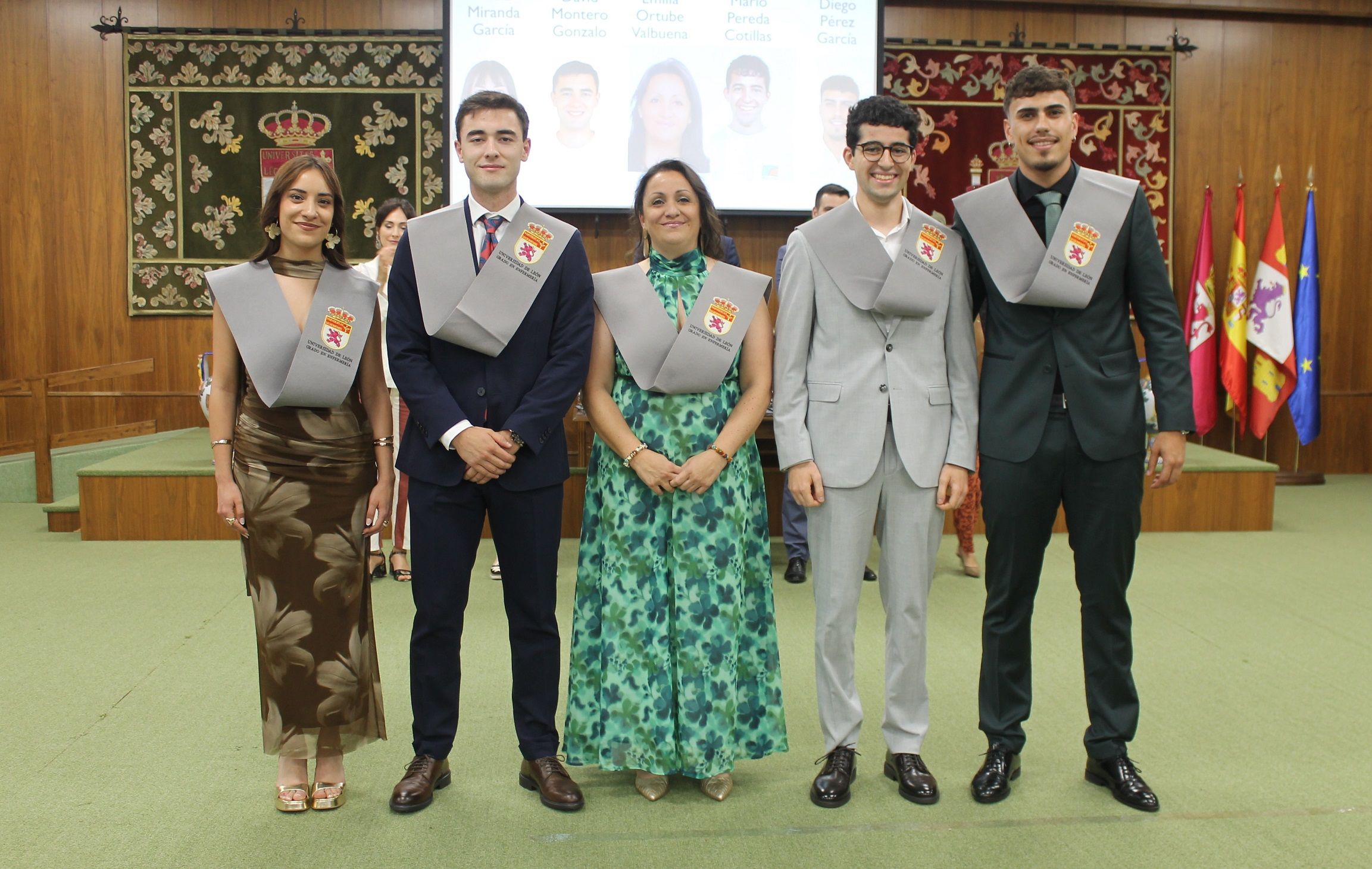Graduación de Enfermería 2026 en la Universidad de León. | L.N.C.