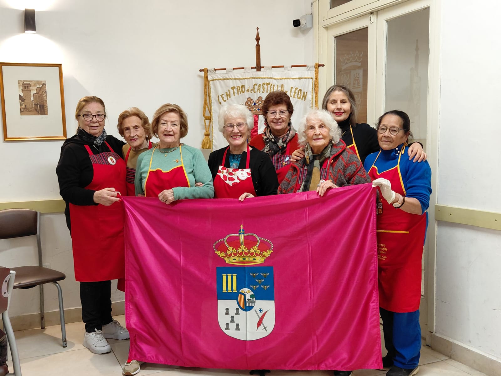 Actividad en el Centro de Castilla y León de Mar del Plata. | L.N.C.