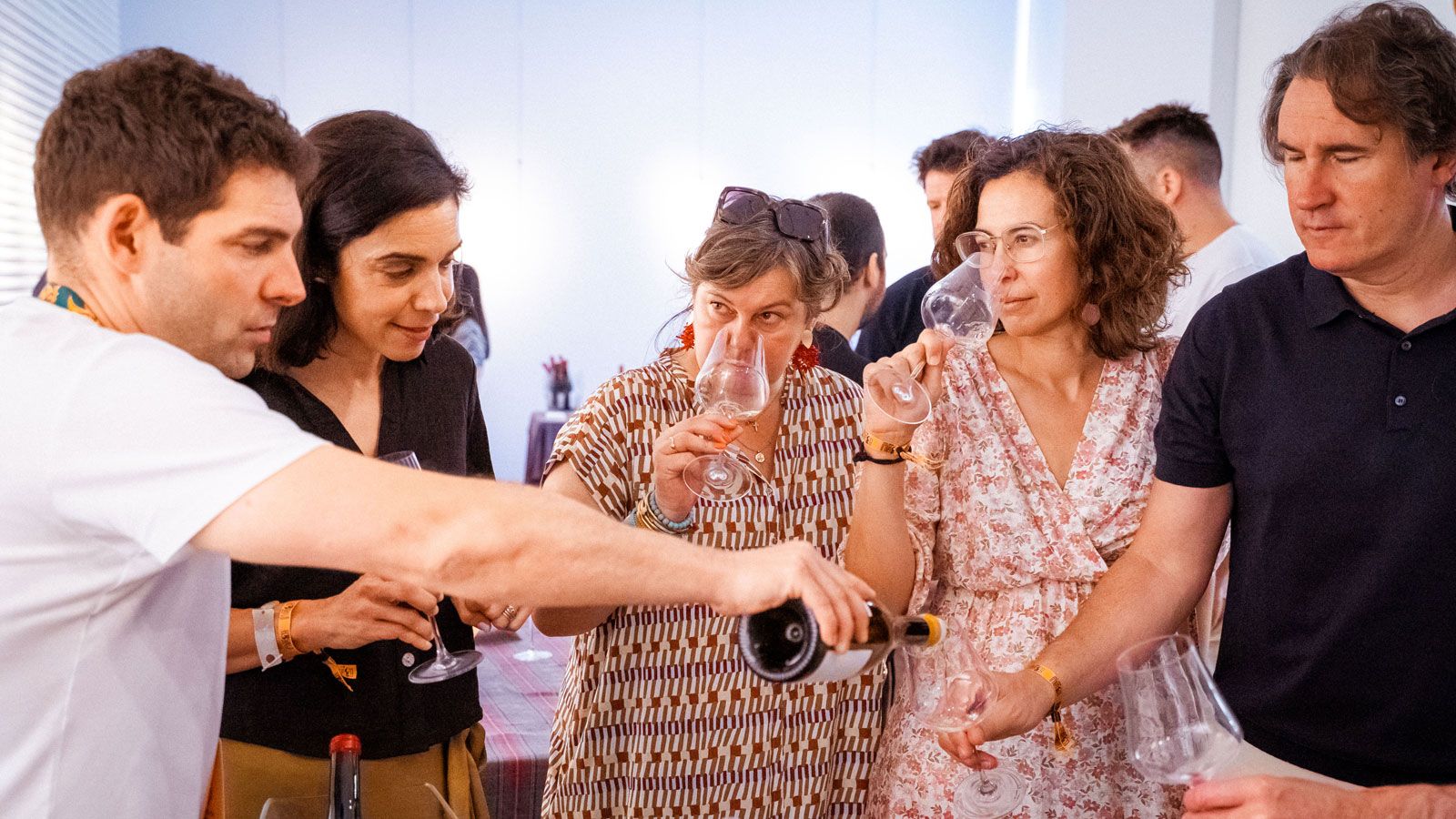 Un instante de la segunda edición de El Gallo Wine Fest, que tuvo lugar en Sierra Pambley. | L.N.C.