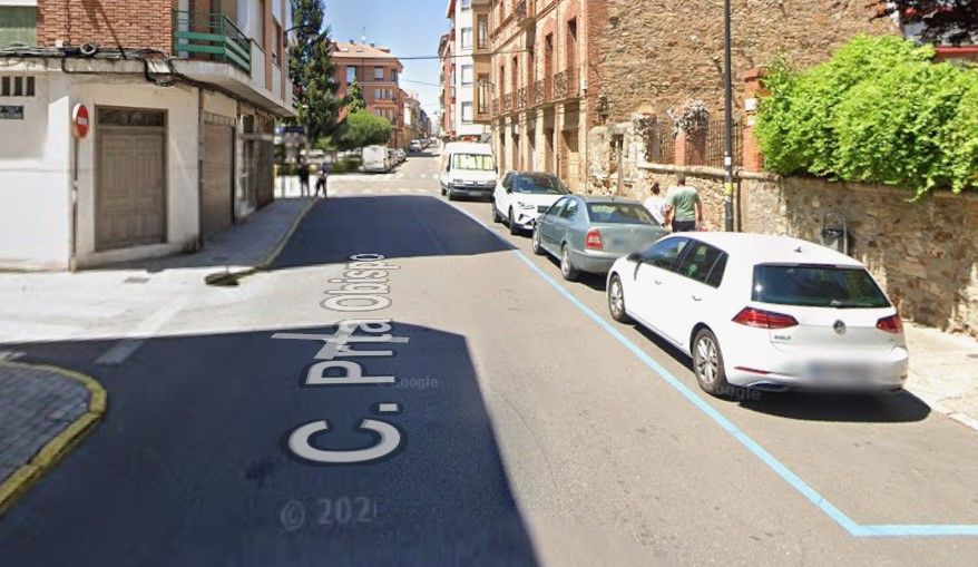 Imagen de la calle Puerta Obispo en Astorga. | GOOGLE MAPS
