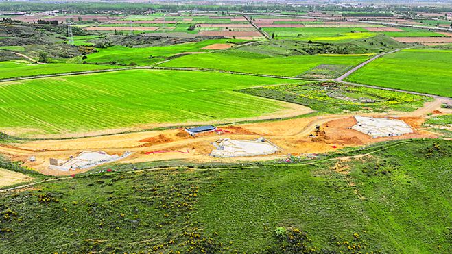 Centro Arqueológico de Lancia, con materiales naturales y criterios de eficiencia. REUTILIZA