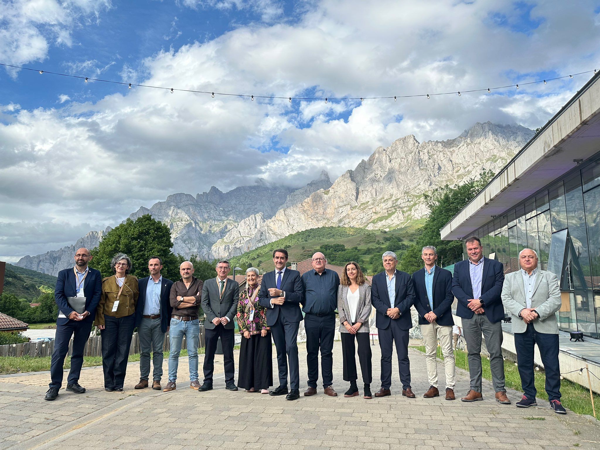 Inauguración del Congreso ESPARC en Posada de Valdeón. 