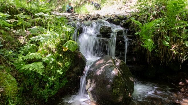 12 El arroyo tiene varias pequeñas cascadas