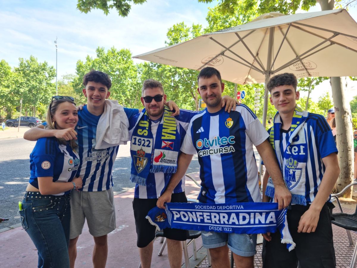 Afición Ponferradina en Madrid (4)