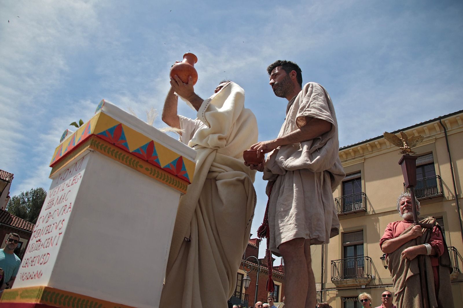 Un desfile romano para honrar el origen de la ciudad de León 