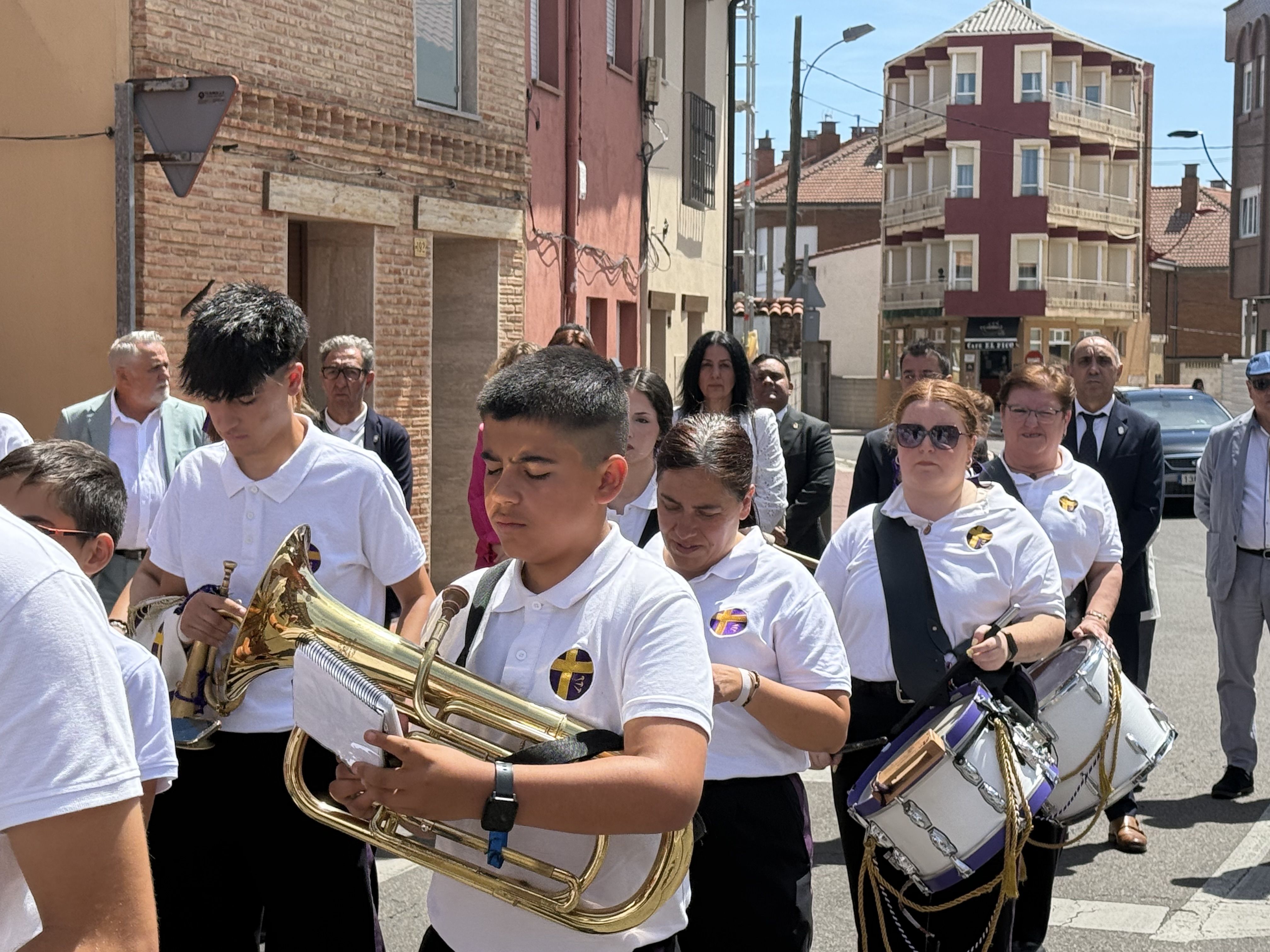 La celebración del del Corpus de San Andrés del Rabanedo, en imágenes La celebración del del Corpus de San Andrés del Rabanedo, en imágenes