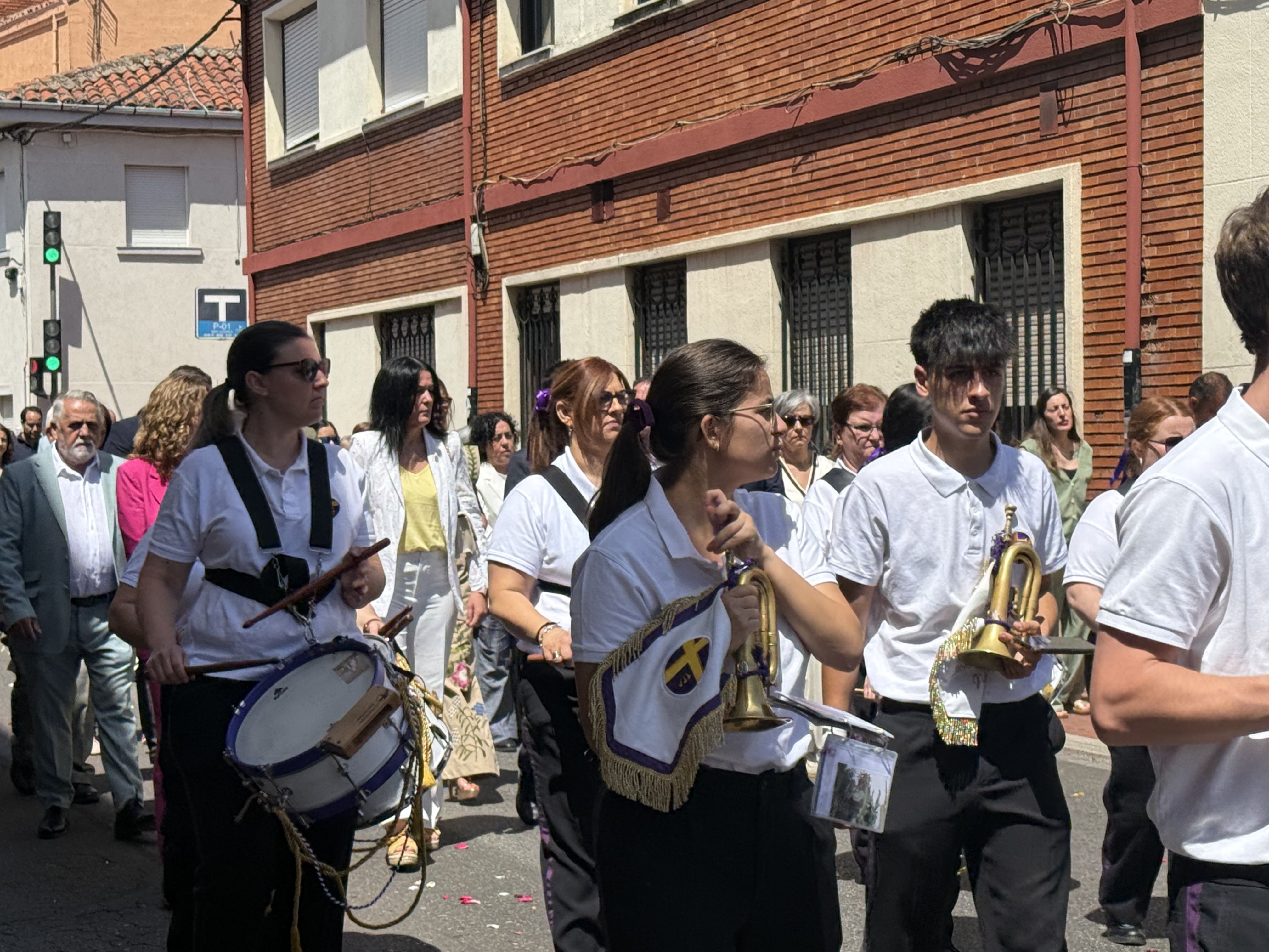 La celebración del del Corpus de San Andrés del Rabanedo, en imágenes