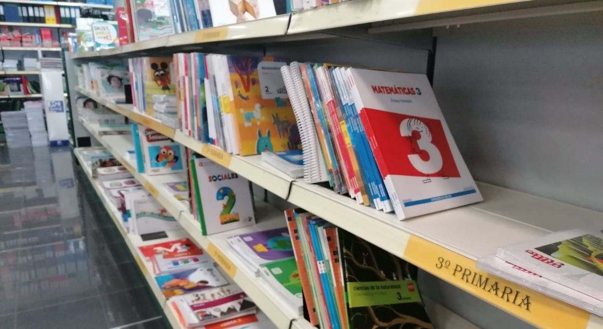 Libros de texto de Primaria. | EUROPA PRESS