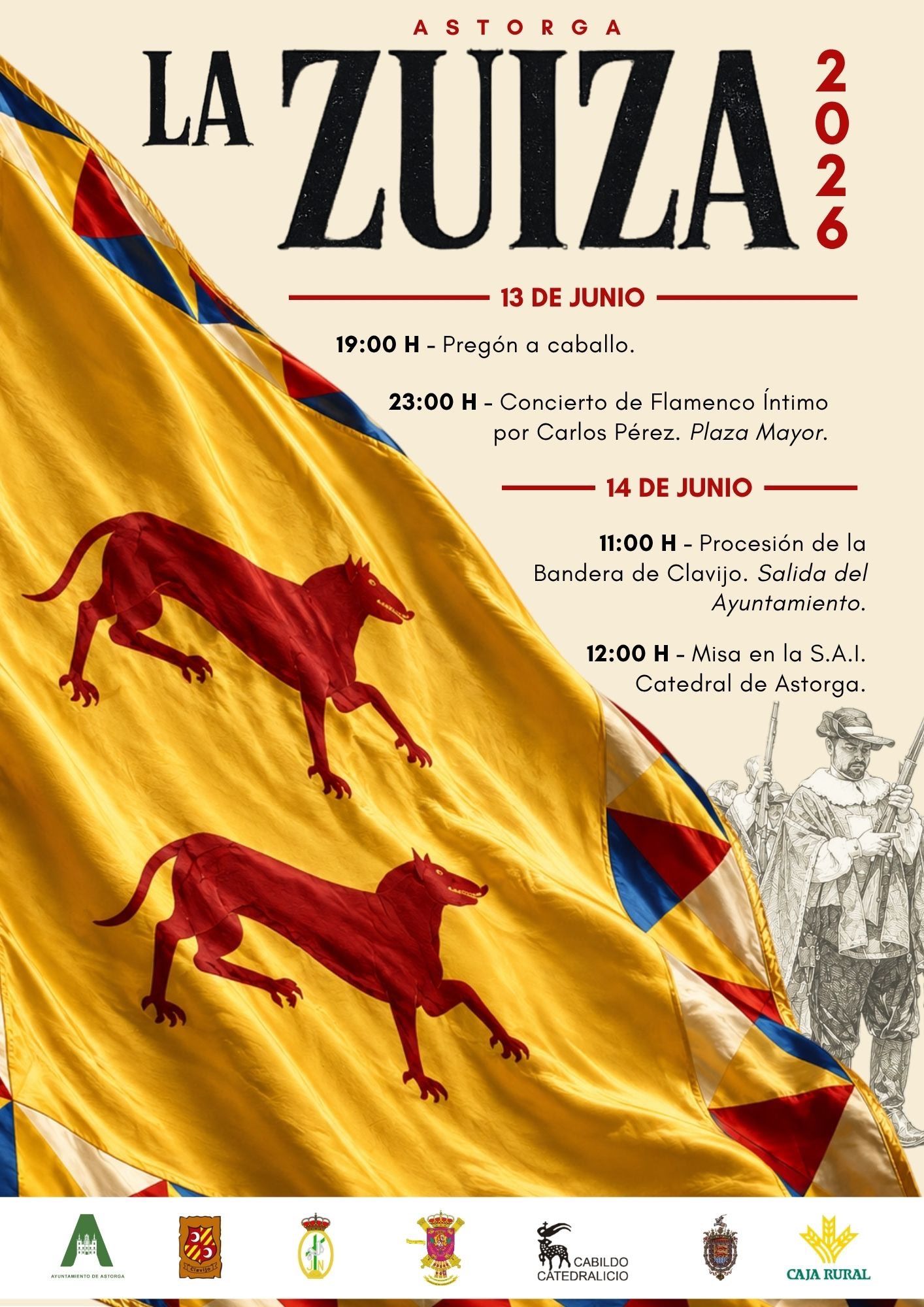 Cartel de 'La Zuiza' de este 2026. Cartel de 'La Zuiza' de este 2026.