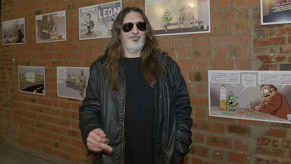 Imagen de archivo del artista y humorista gráfico leonés Lolo. | L.N.C. Imagen de archivo del artista y humorista gráfico leonés Lolo. | L.N.C.
