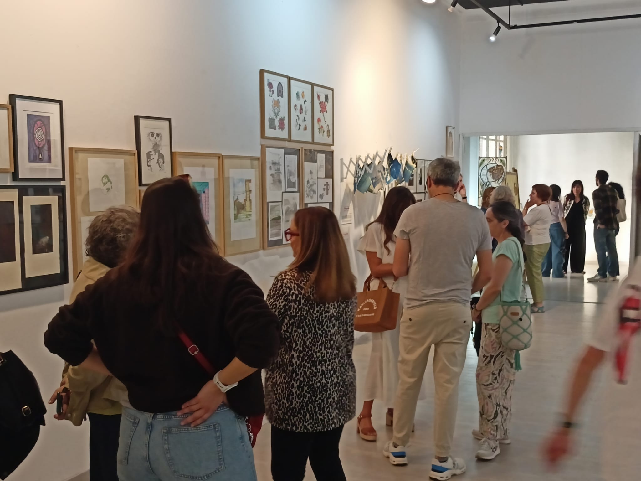 La muestra permanecerá visible en la sala de exposiciones del centro hasta el próximo 4 de septiembre. | L.N.C.