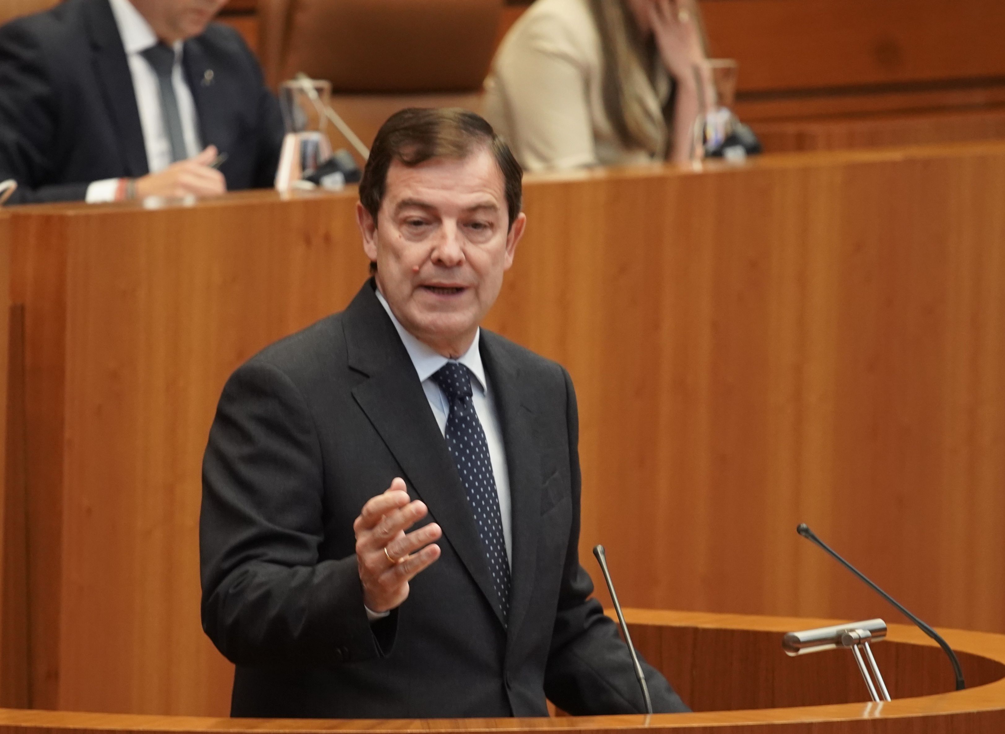 El candidato a presidente de la Junta de Castilla y León, Alfonso Fernández Mañueco. | ICAL