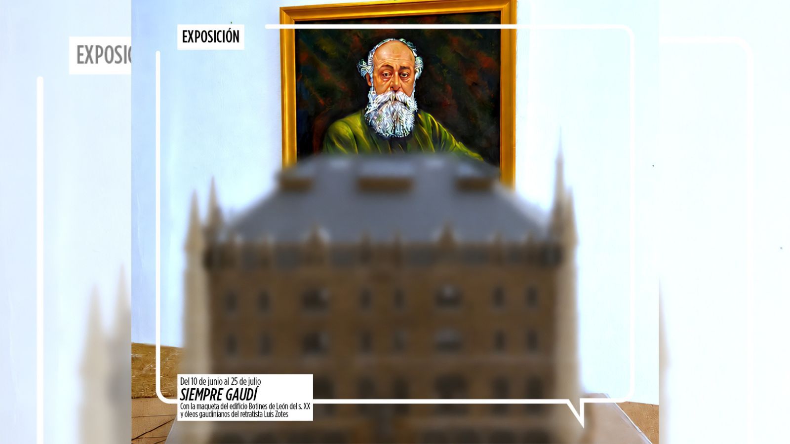 La exposición 'Siempre Gaudí' permanecerá en El Corte Inglés hasta el 25 de julio. La exposición 'Siempre Gaudí' permanecerá en El Corte Inglés hasta el 25 de julio.