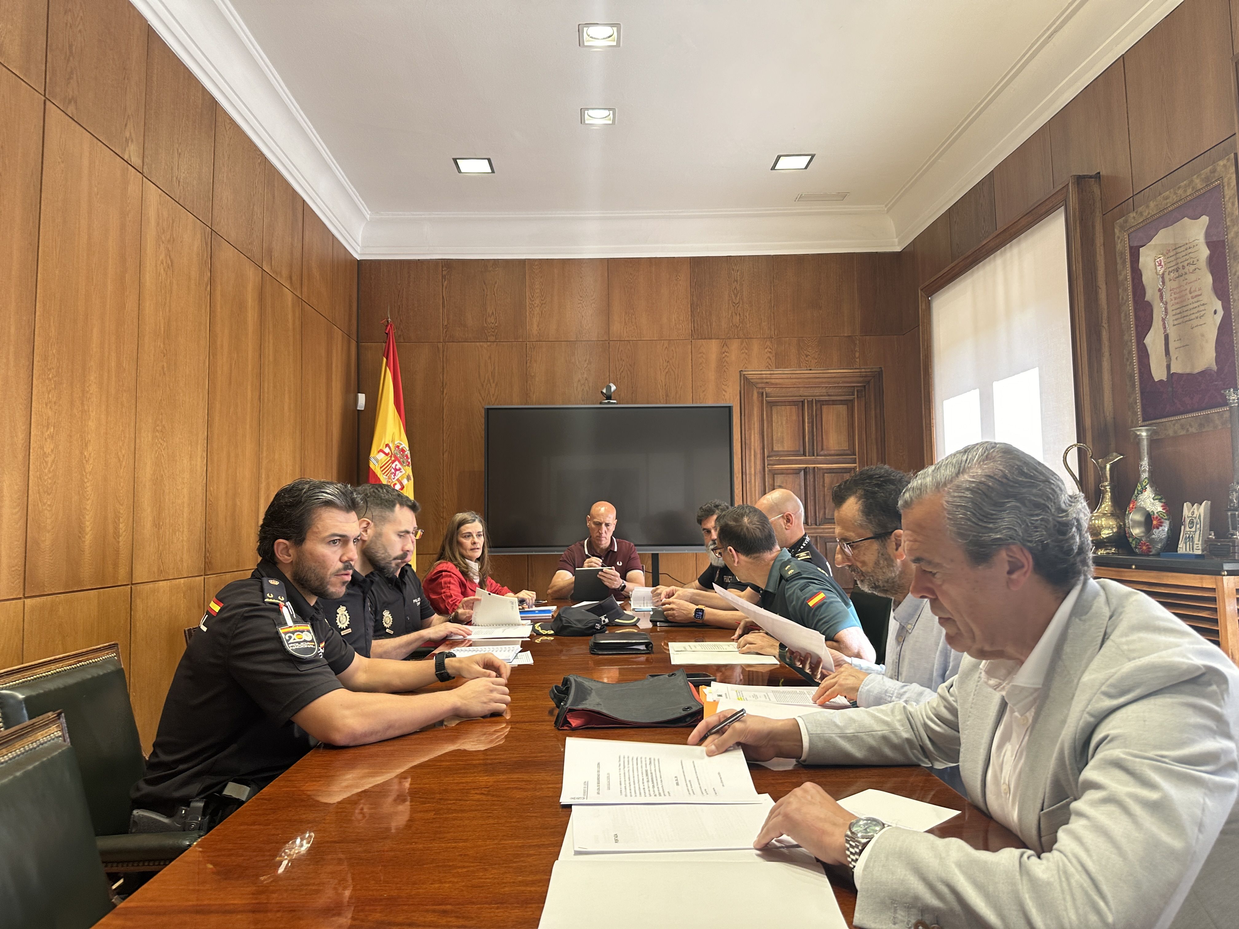 Junta Local de Seguridad de cara a las fiestas de San Juan y San Pedro.