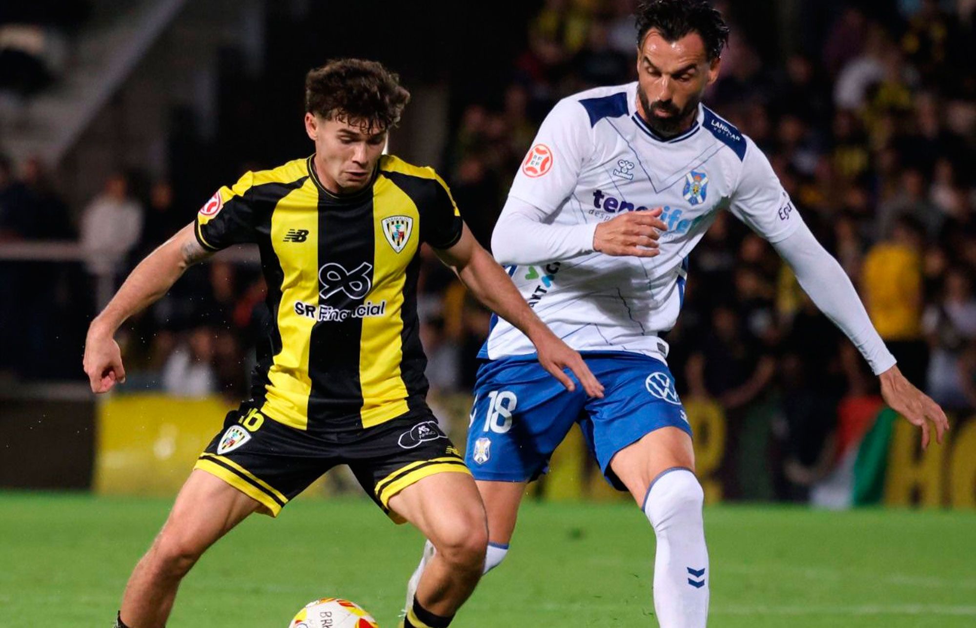 Oier López, durante un partido con el Barakaldo frente al Tenerife. | TENERIFE