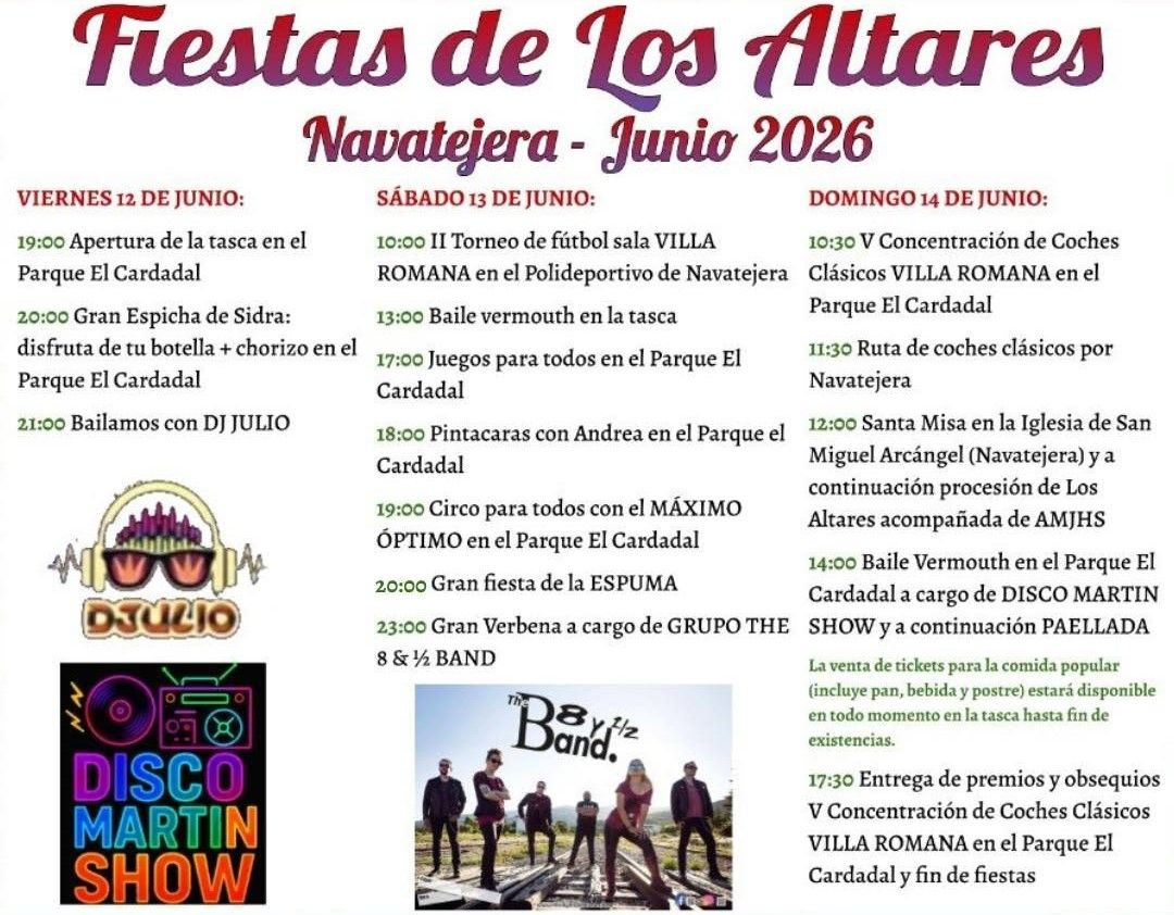 fiesta altares navatejera