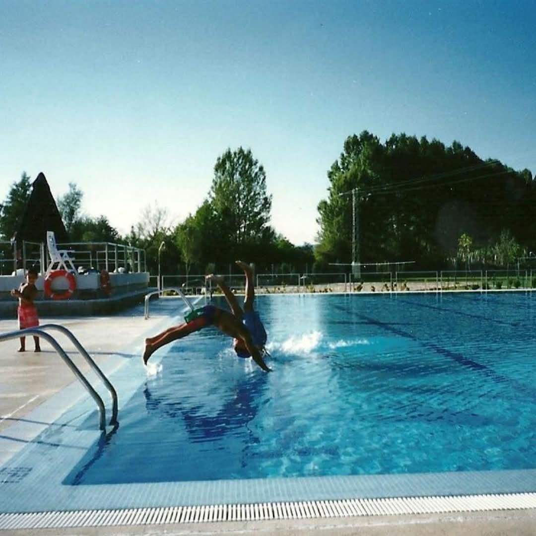 La piscina municipal de Barrio de Nuestra Señora abrirá al público el próximo el 1 de julio. | AYTO. SANTA COLOMBA