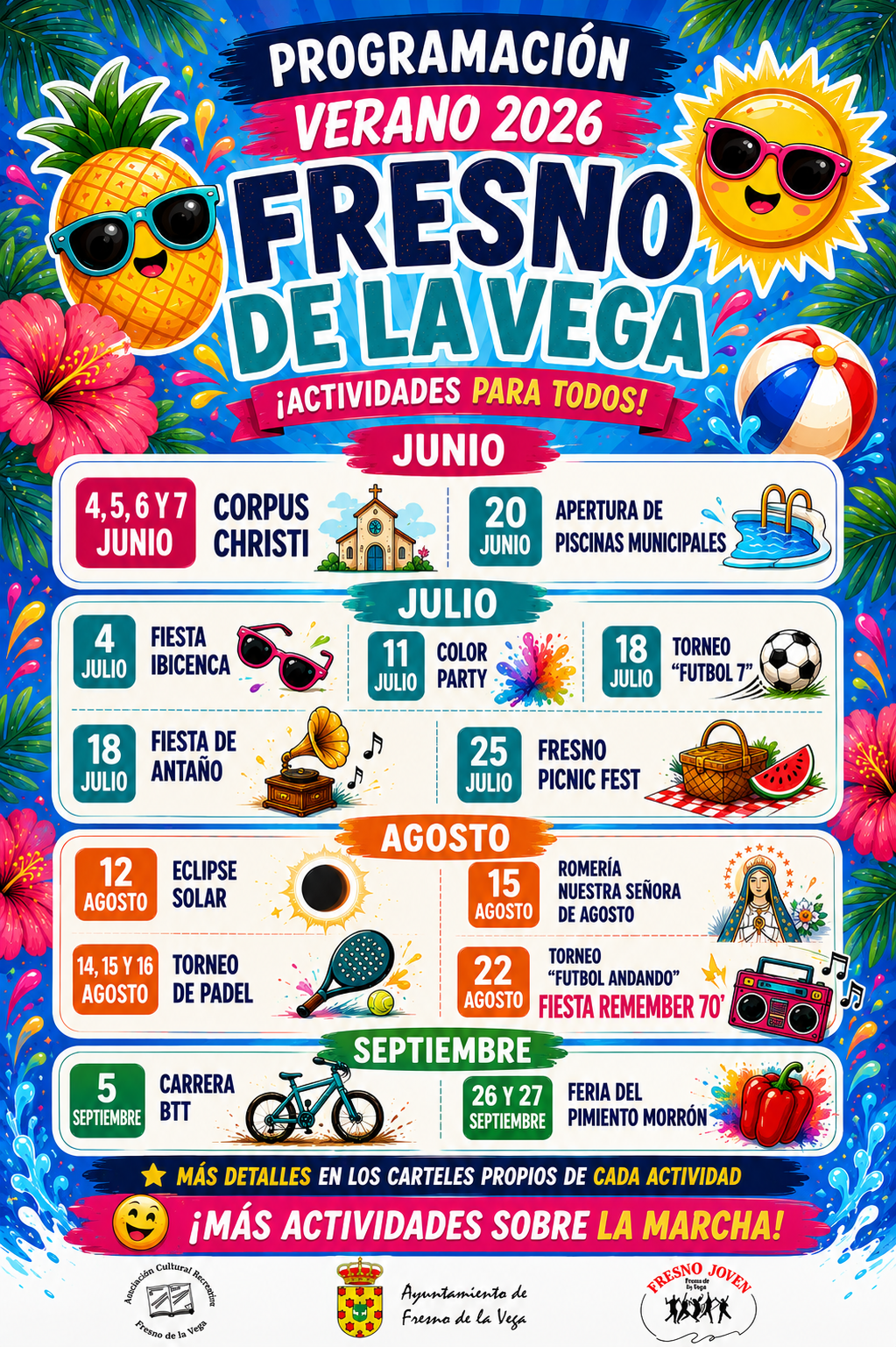 Actividades para este verano. Actividades para este verano.