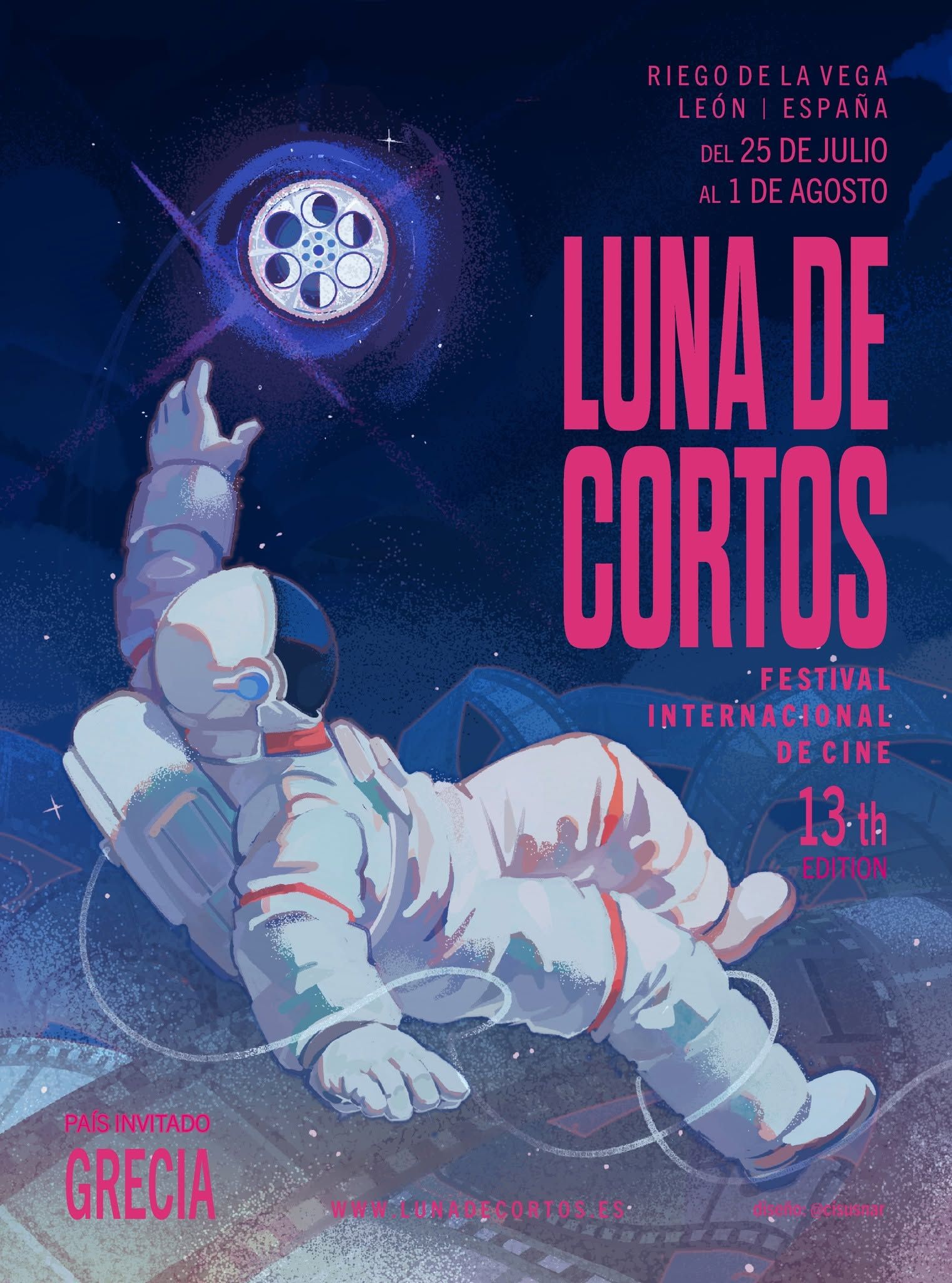 Cartel del XIII Luna de Cortos. | L.N.C. Cartel del XIII Luna de Cortos. | L.N.C.