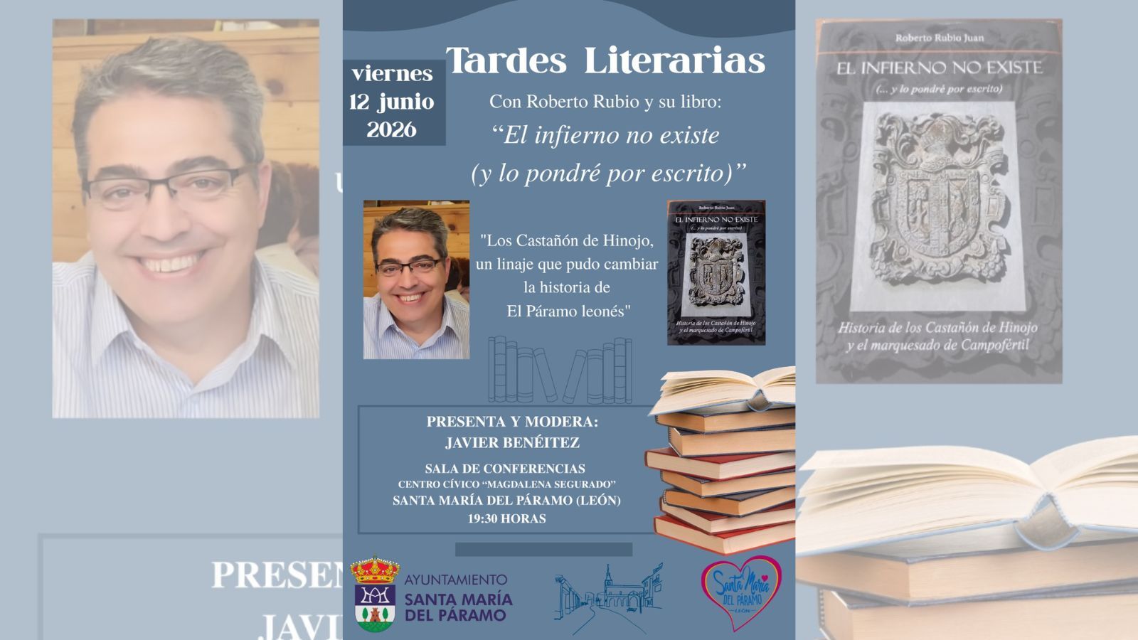 El evento tendrá lugar en el Centro Cívico de Santa María del Páramo.
