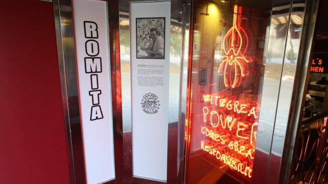 El nombre rinde homenaje a John Romita, uno de los artistas más influyentes de la historia de Marvel. FERNANDO OTERO El nombre rinde homenaje a John Romita, uno de los artistas más influyentes de la historia de Marvel. FERNANDO OTERO