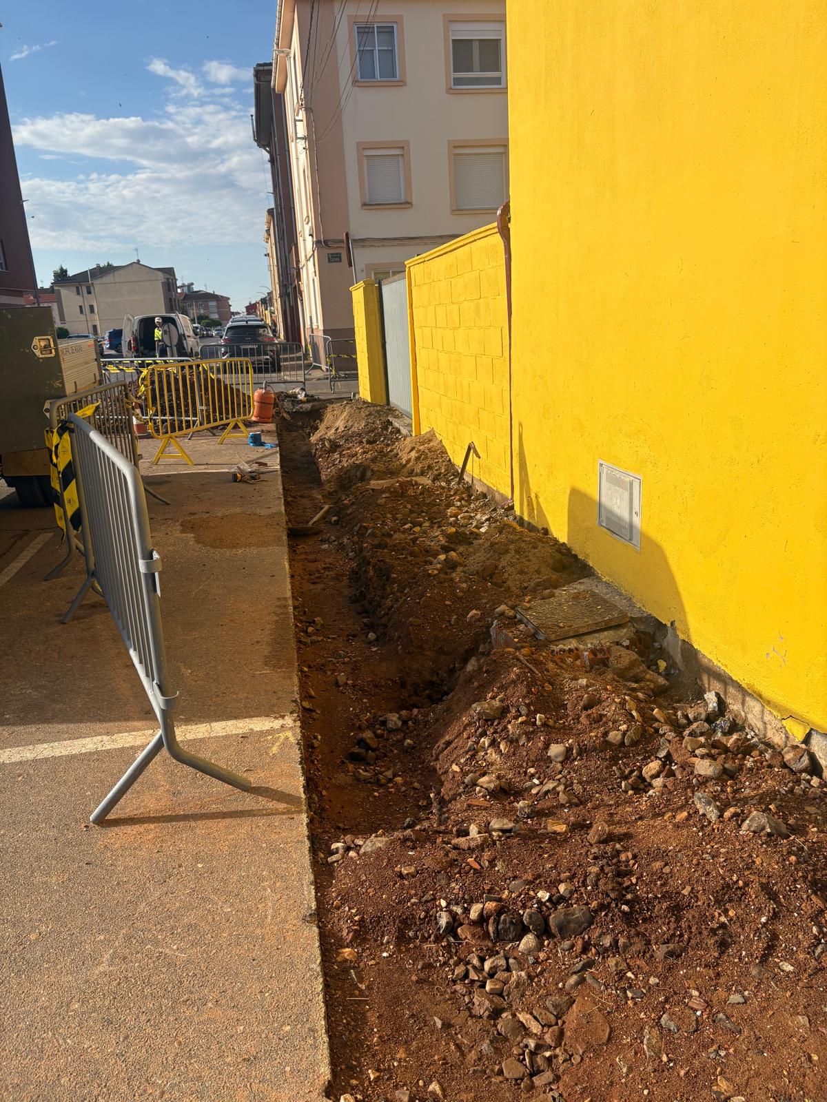 Obras en la zona del Mayuelo. | L.N.C.