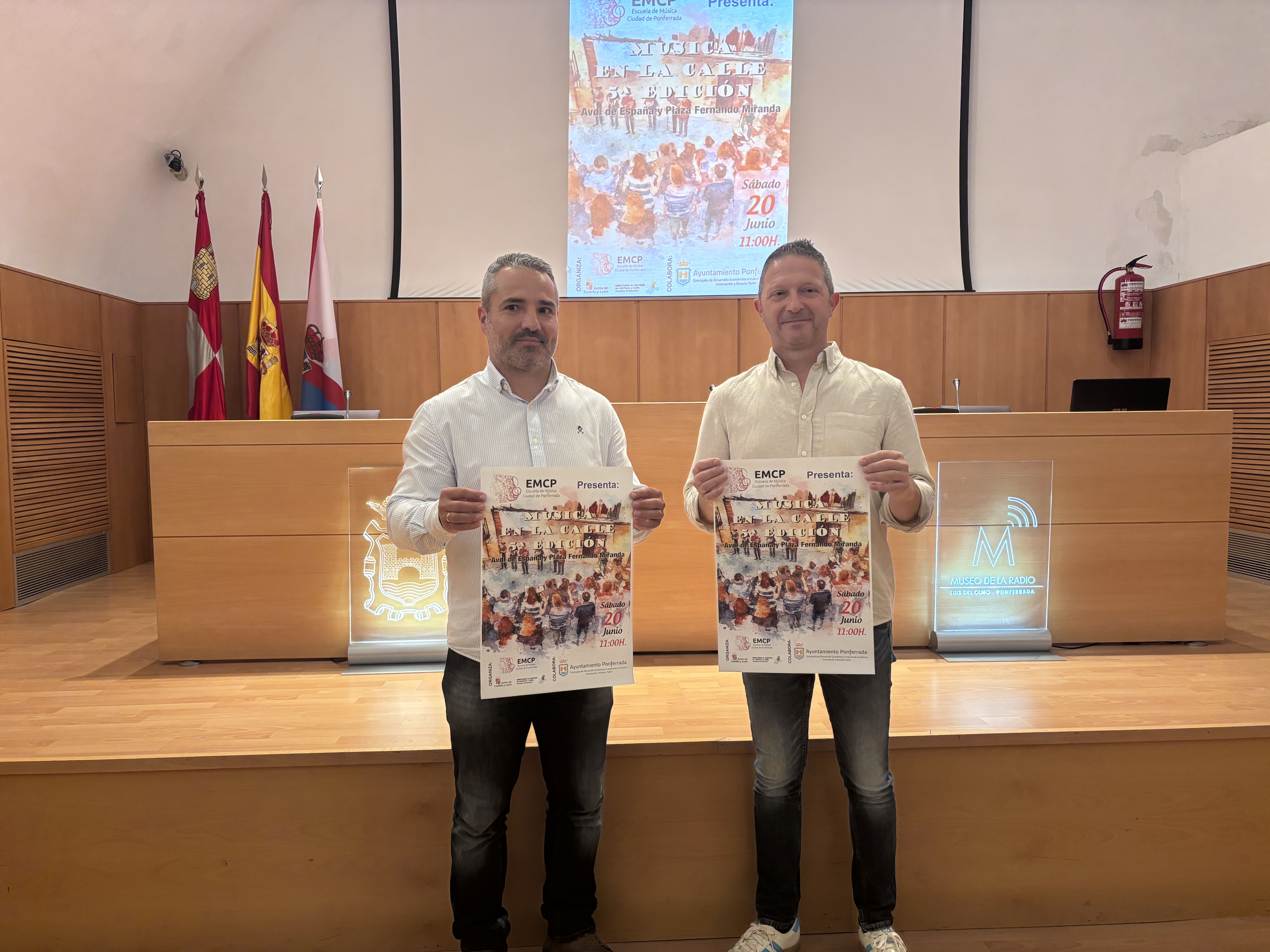 Presentación de la quinta edición de 'Música en la calle'. | JAVIER FERNÁNDEZ
