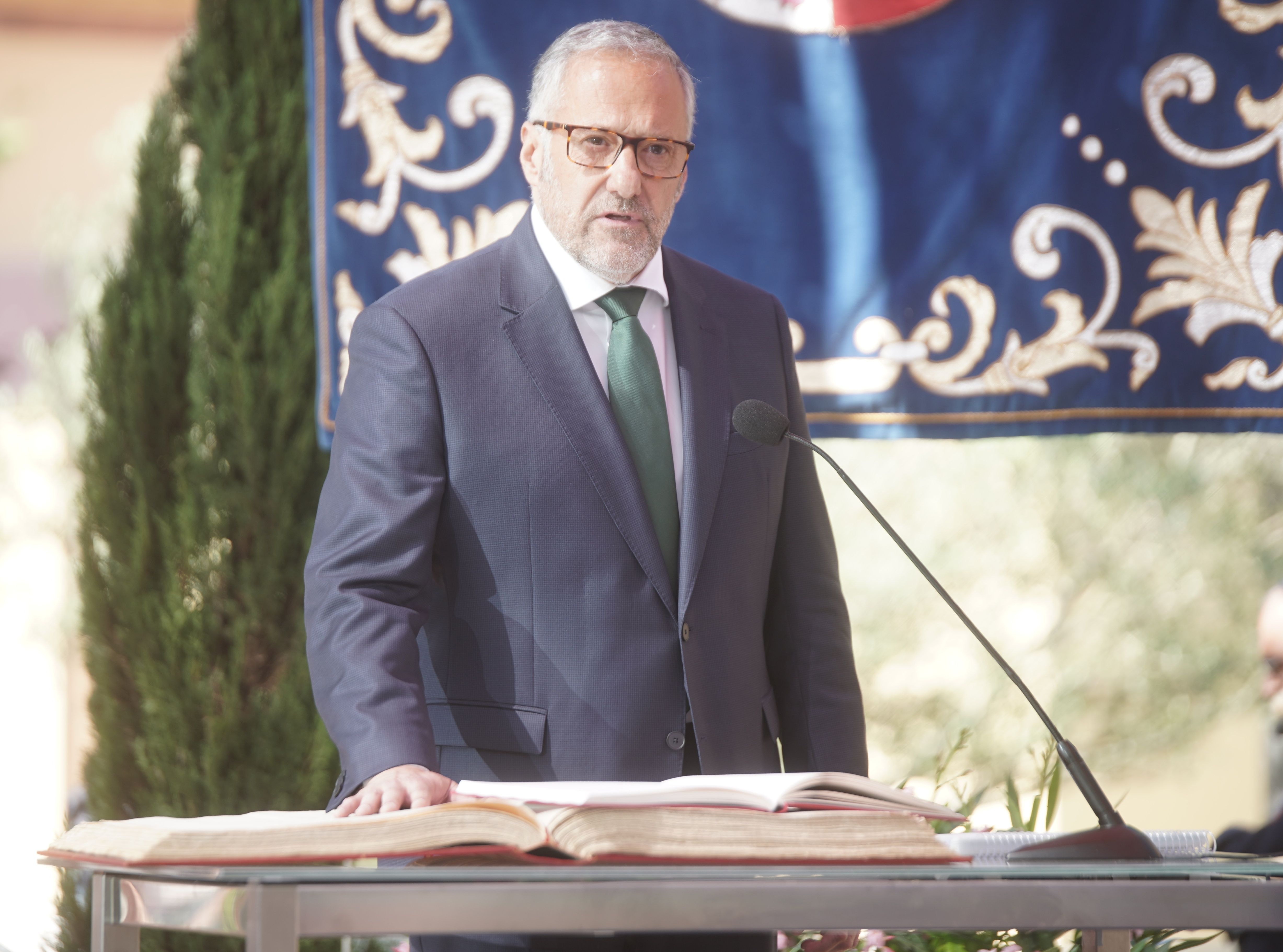 Pollán, en la toma de poesión de los consejeros de Castilla y León. | ICAL