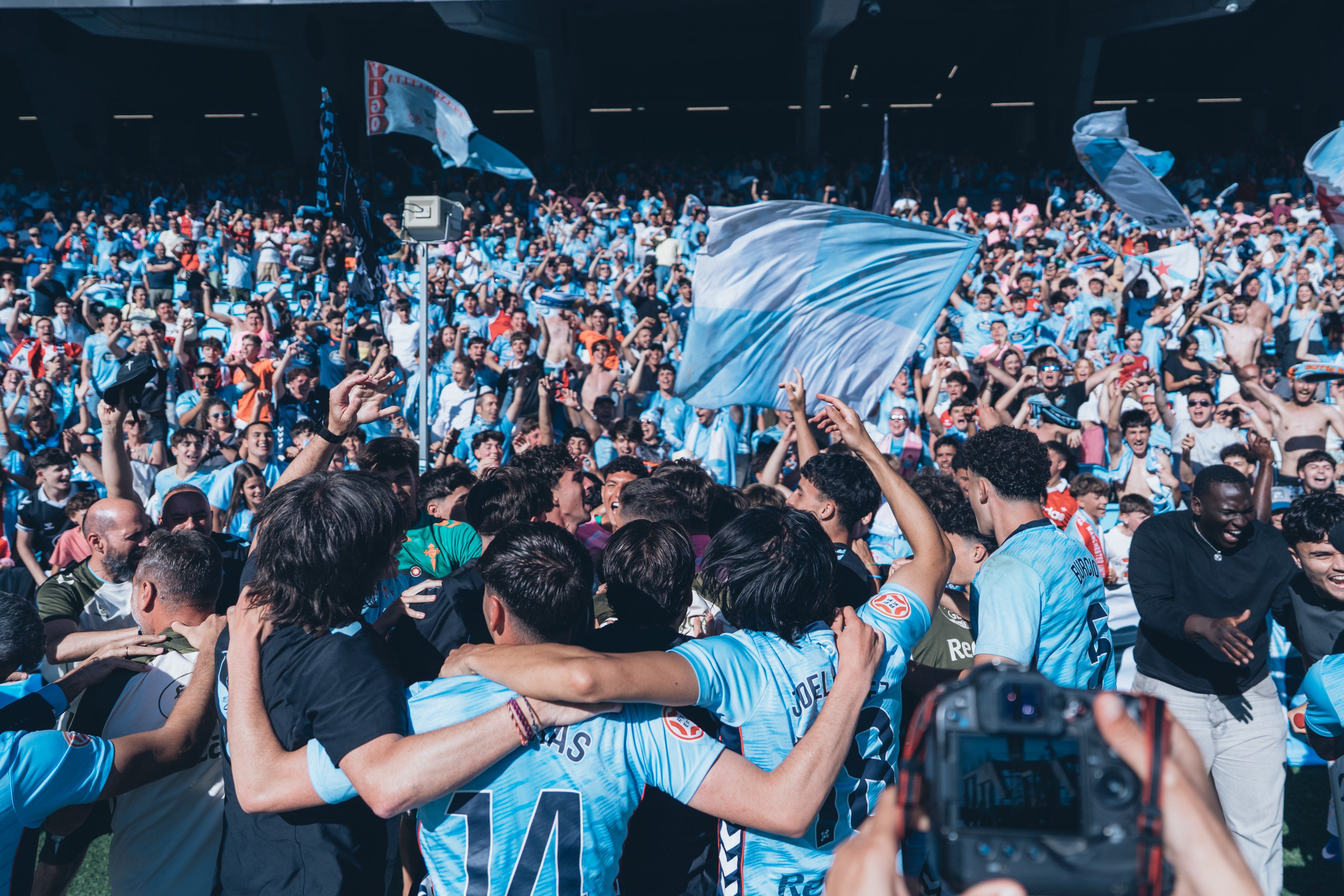 La afición del Celta de Vigo quiere estar muy presente en la final por el ascenso a Segunda. CELTA La afición del Celta de Vigo quiere estar muy presente en la final por el ascenso a Segunda. CELTA