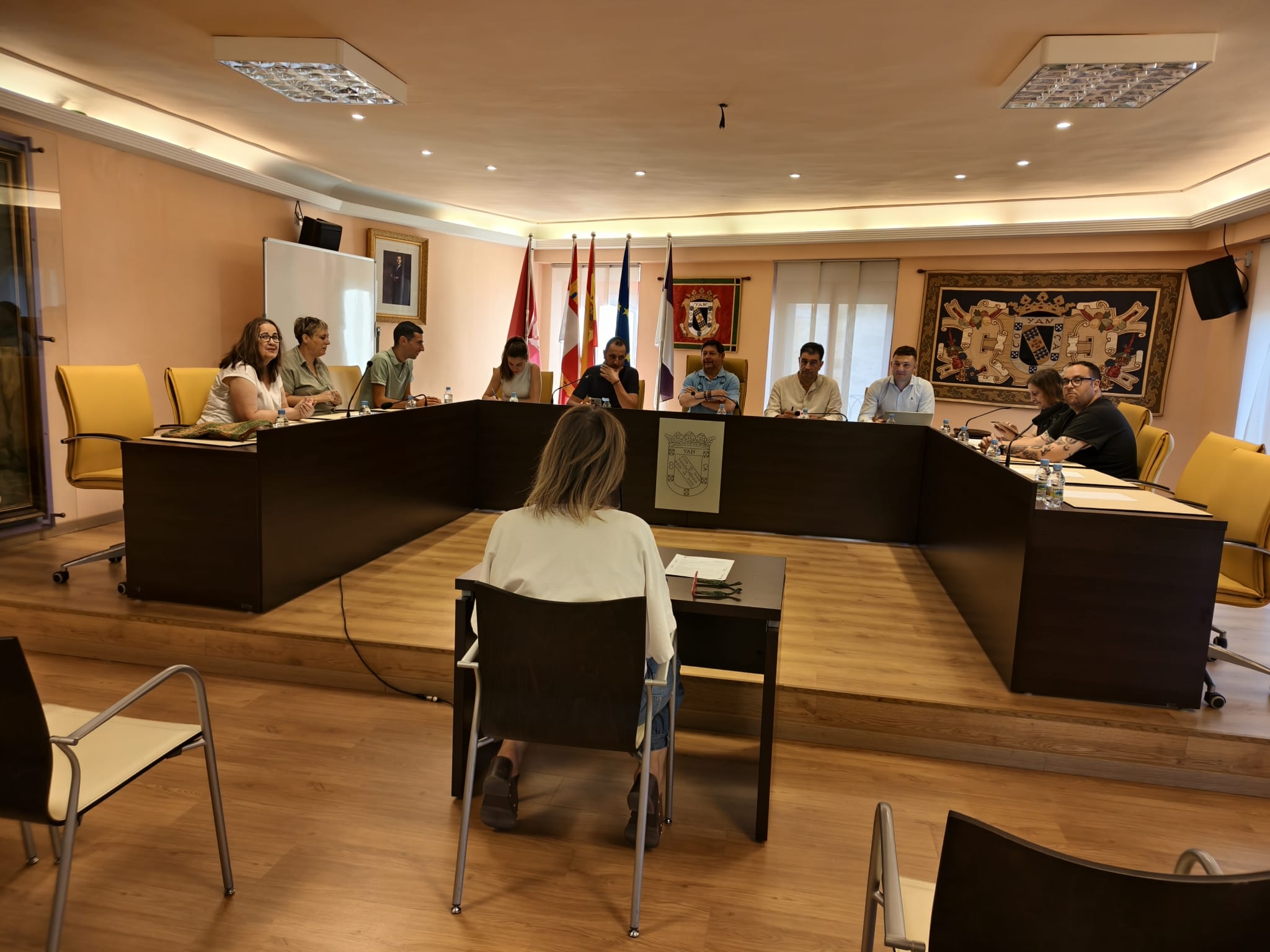 Pleno extraordinario celebrado este martes en Valencia de Don Juan. | A. RODRÍGUEZ Pleno extraordinario celebrado este martes en Valencia de Don Juan. | A. RODRÍGUEZ