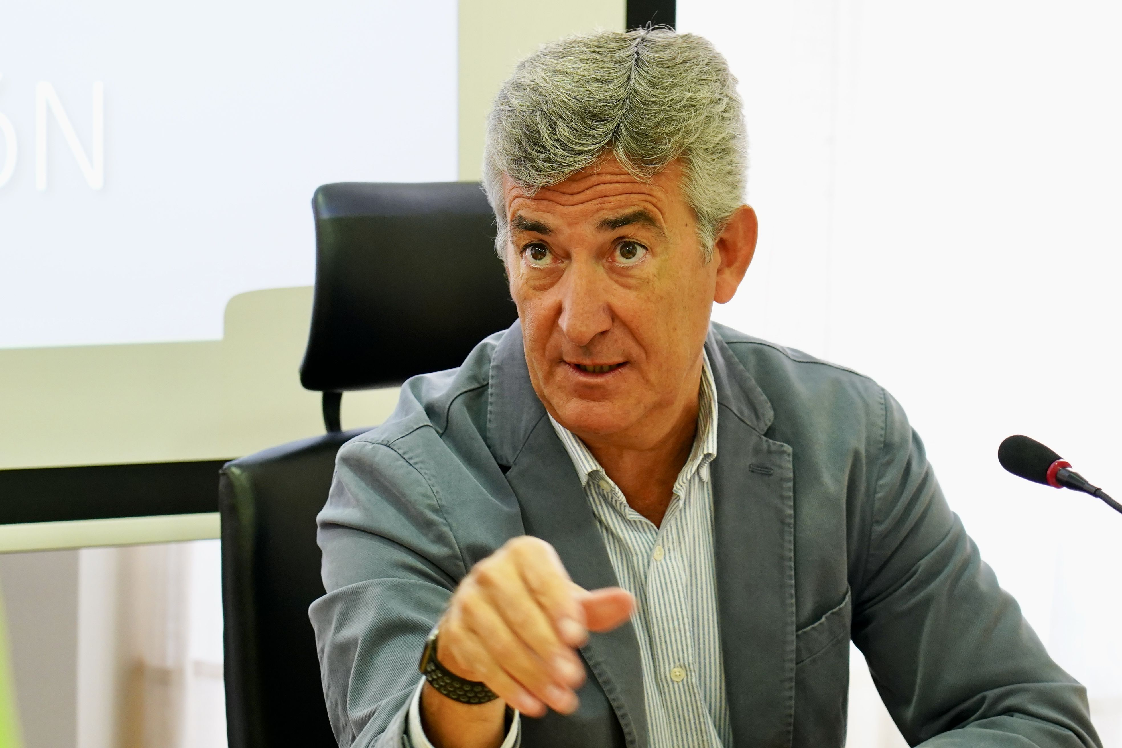 Javier Sanz, secretario general de la Cámara de Comercio de León. | CAMPILLO (ICAL) Javier Sanz, secretario general de la Cámara de Comercio de León. | CAMPILLO (ICAL)