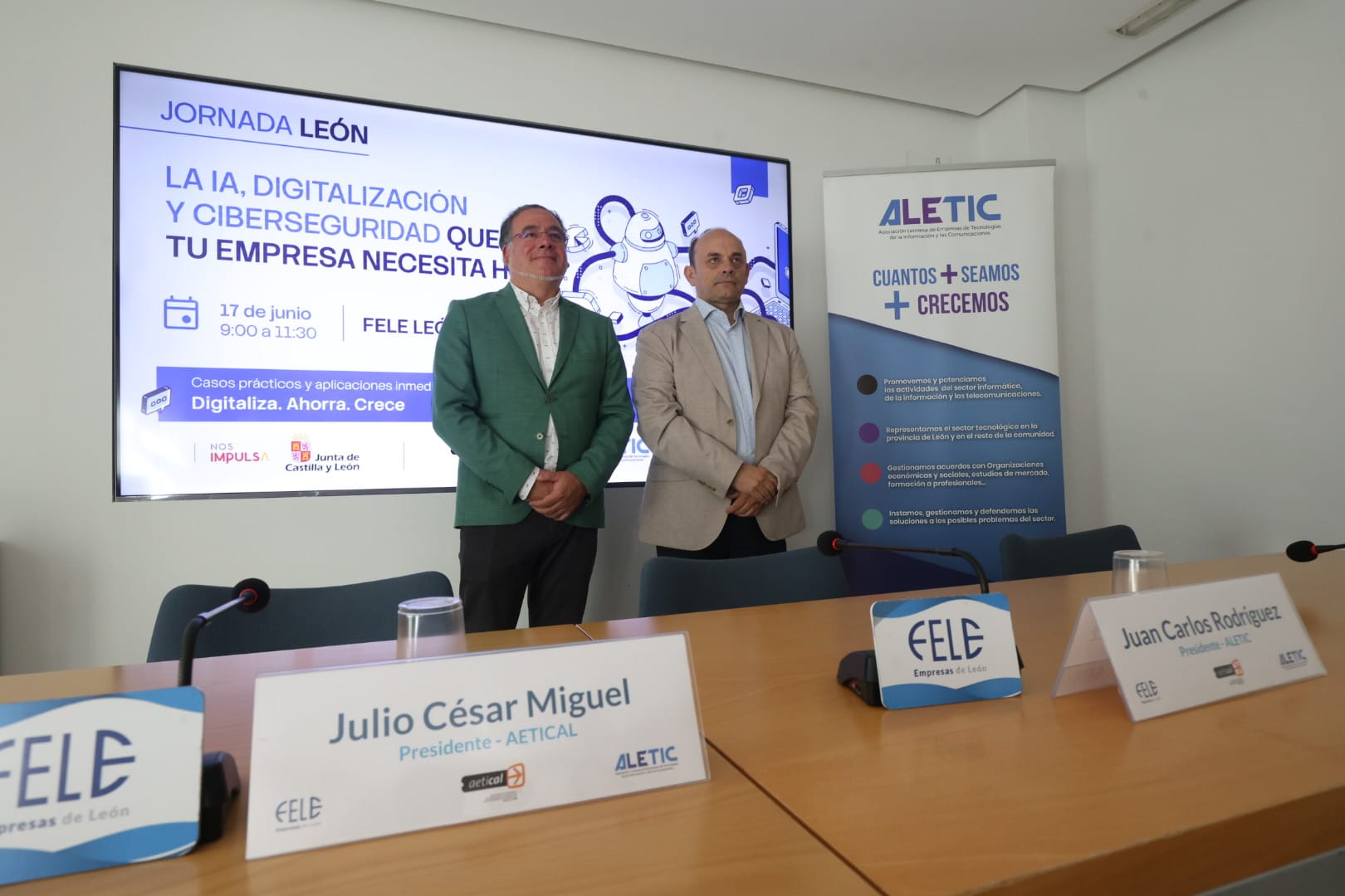 Un instante de la jornada ‘Empresa y Digitalización IA, herramientas prácticas y ciberseguridad para tu empresa’. | FERNANDO OTERO Un instante de la jornada ‘Empresa y Digitalización IA, herramientas prácticas y ciberseguridad para tu empresa’. | FERNANDO OTERO
