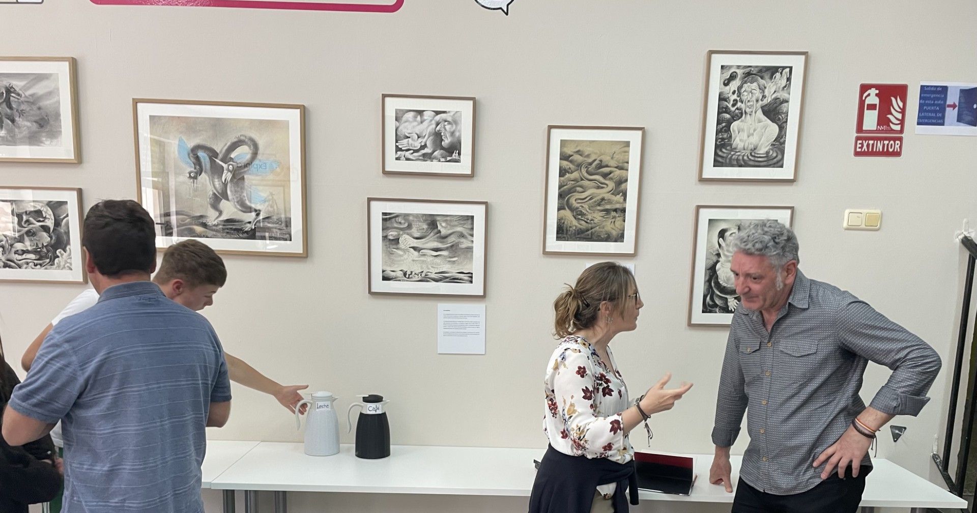 La exposición Mitología Leonesa, de Toño Benavides, que puede visitarse en el Instituto, completa la iniciativa. La exposición Mitología Leonesa, de Toño Benavides, que puede visitarse en el Instituto, completa la iniciativa.