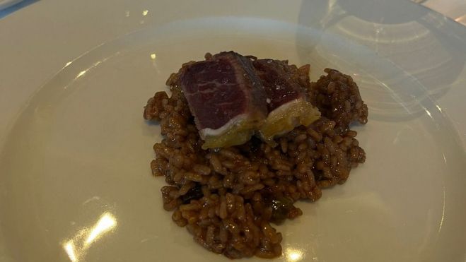 Una ración del arroz de lomo de vaca madurada. | D.P.C. Una ración del arroz de lomo de vaca madurada. | D.P.C.
