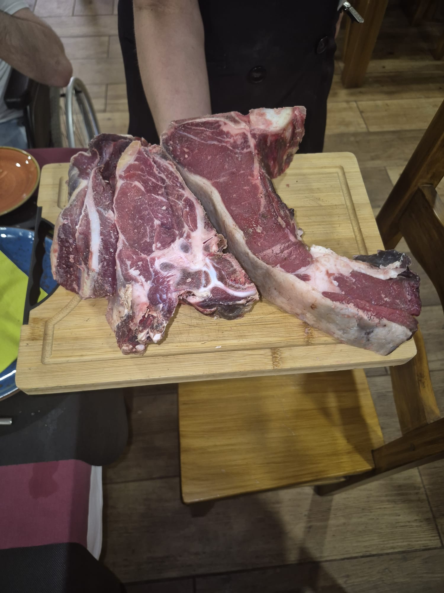 La carne es el producto estrella del establecimiento. La carne es el producto estrella del establecimiento.