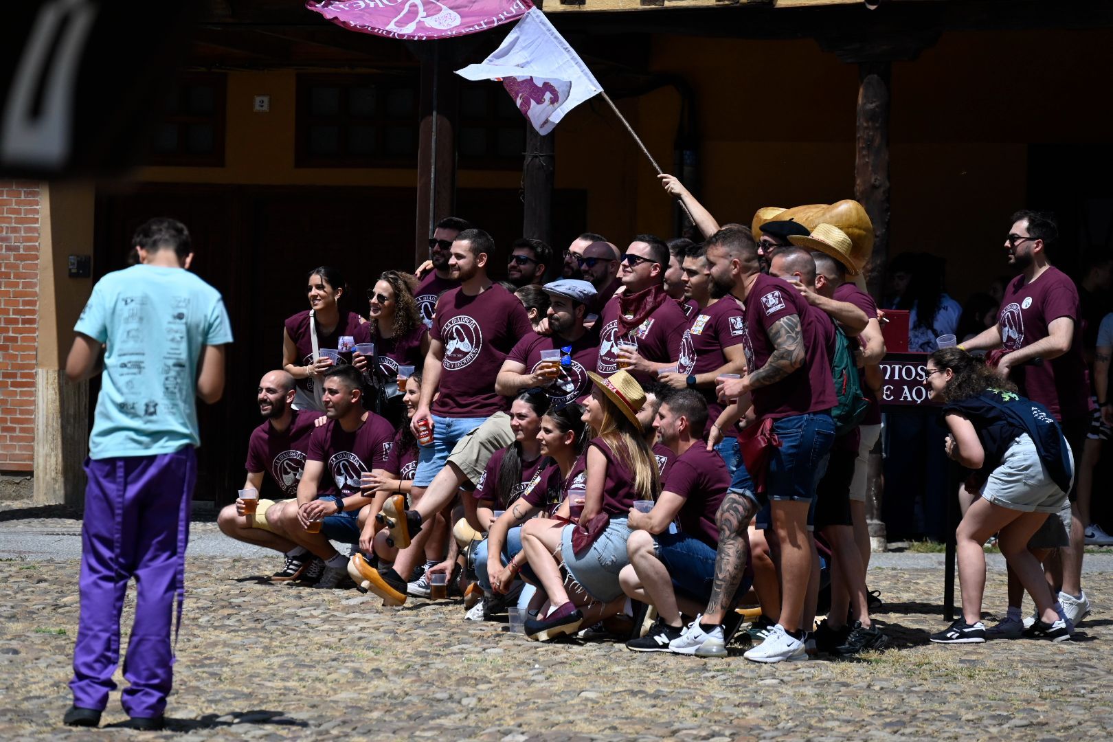 Día de Peñas en las fiestas de San Juan y San Pedro de León. | SAÚL ARÉN