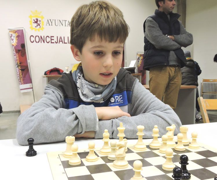 Félix Quintana fue el mejor entre los alevines.