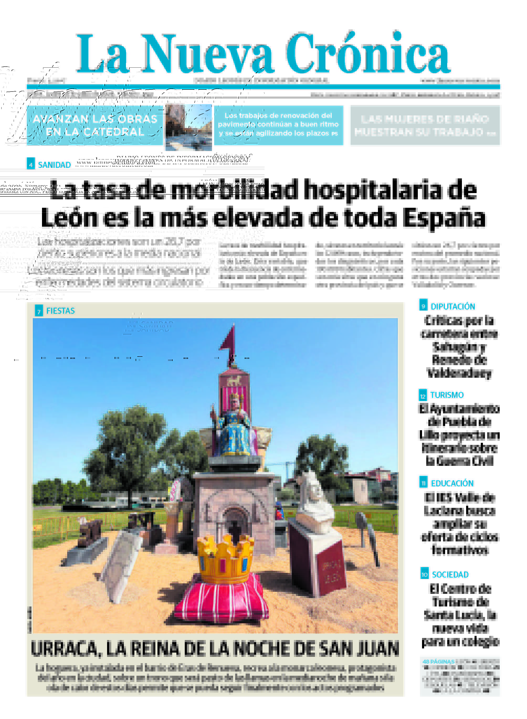 22 06 2026 La Nueva Crónica