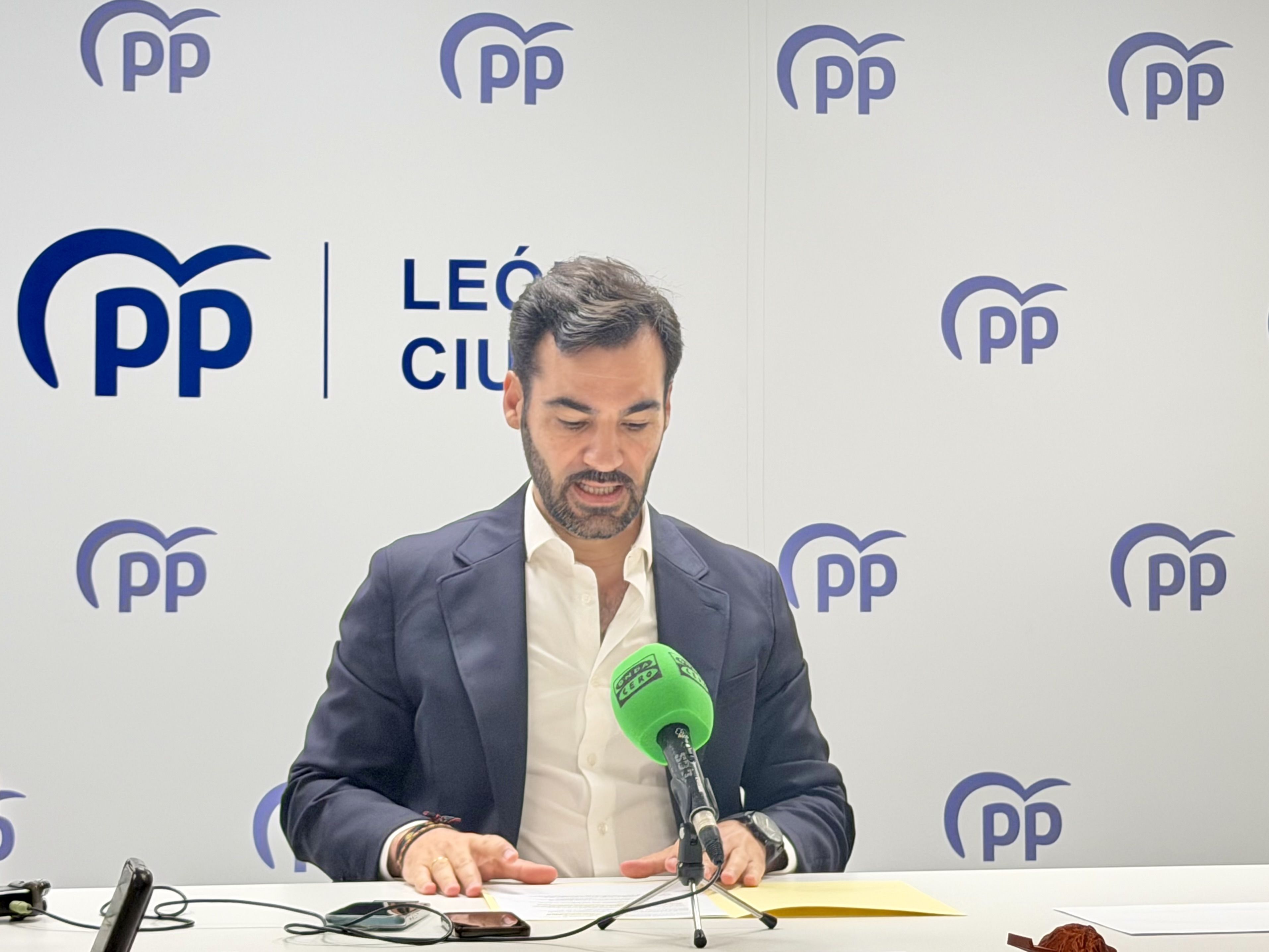 David Fernández, portavoz del Partido Popular en el Ayuntamiento de León |L.N.C. David Fernández, portavoz del Partido Popular en el Ayuntamiento de León |L.N.C.