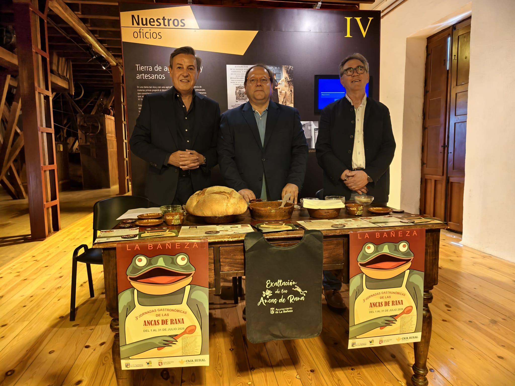 José Ribagorda, Javier Carrera y José Carlos Prieto durante la presentación de las jornadas. | A. RODRÍGUEZ José Ribagorda, Javier Carrera y José Carlos Prieto durante la presentación de las jornadas. | A. RODRÍGUEZ
