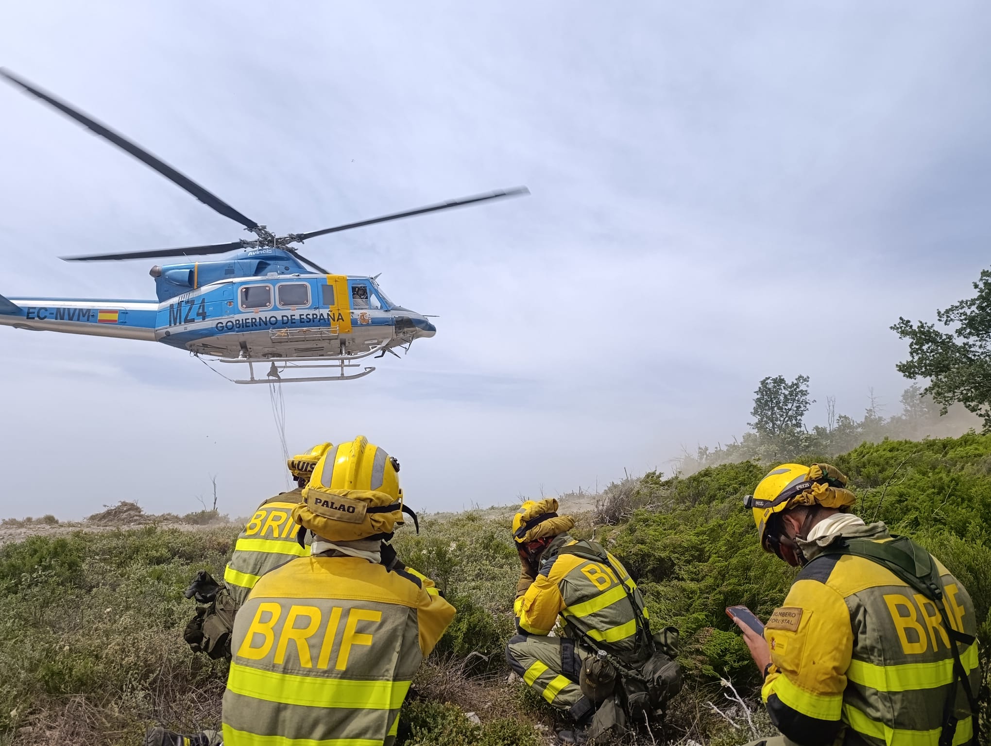 Declarado de nivel 1 un incendio forestal entre Valdepiélago y Boñar. | BRIF DE TABUYO Declarado de nivel 1 un incendio forestal entre Valdepiélago y Boñar. | BRIF DE TABUYO