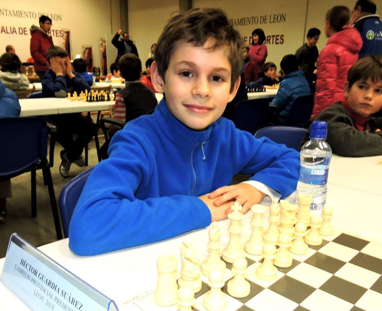El bañezano Héctor Guardia se llevo el triunfo en benjamines.