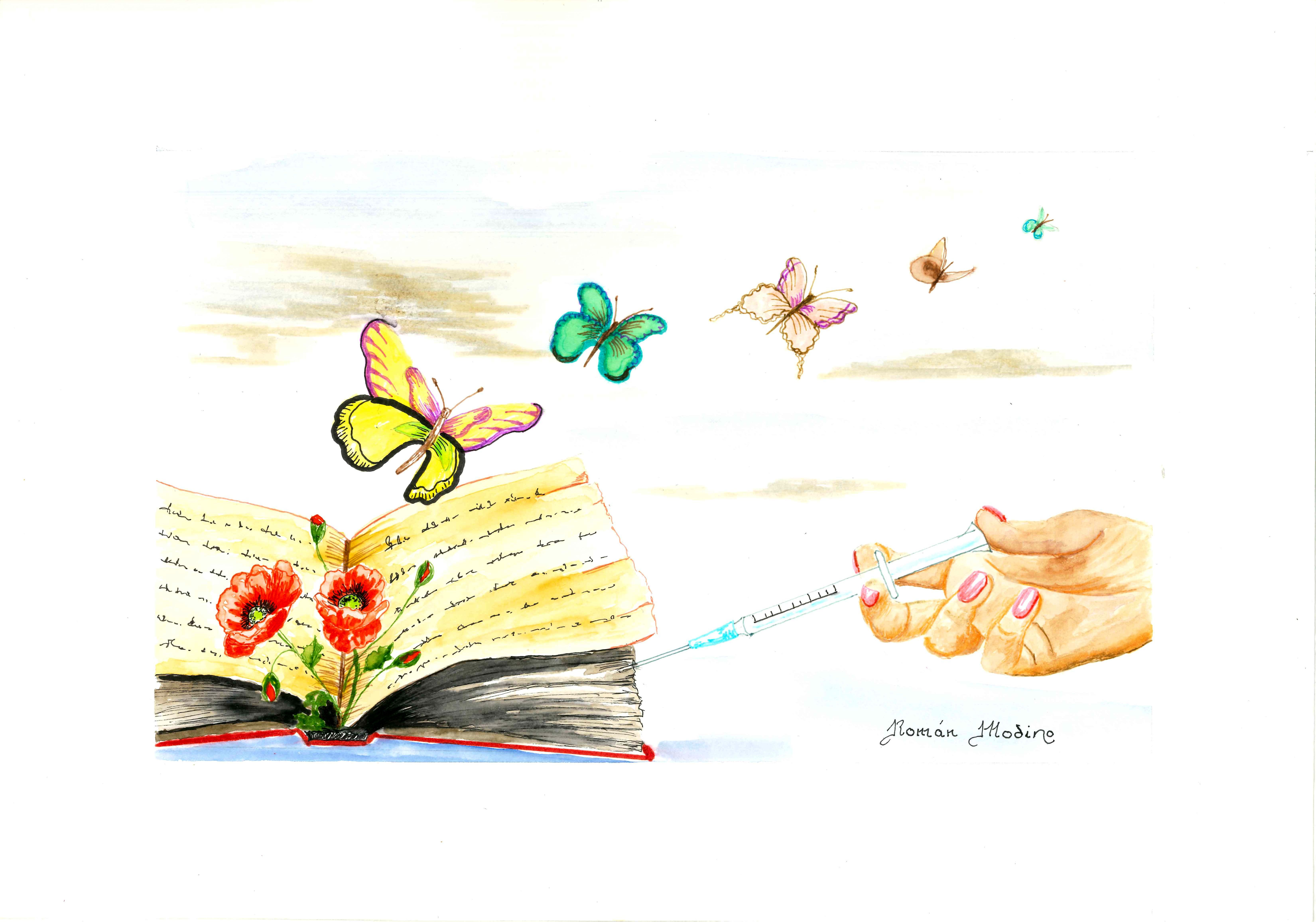 Texto ilustrado por: Marga Román Modino