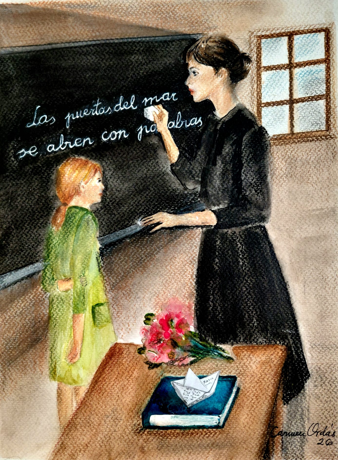 Texto ilustrado por: Carmen Ordás