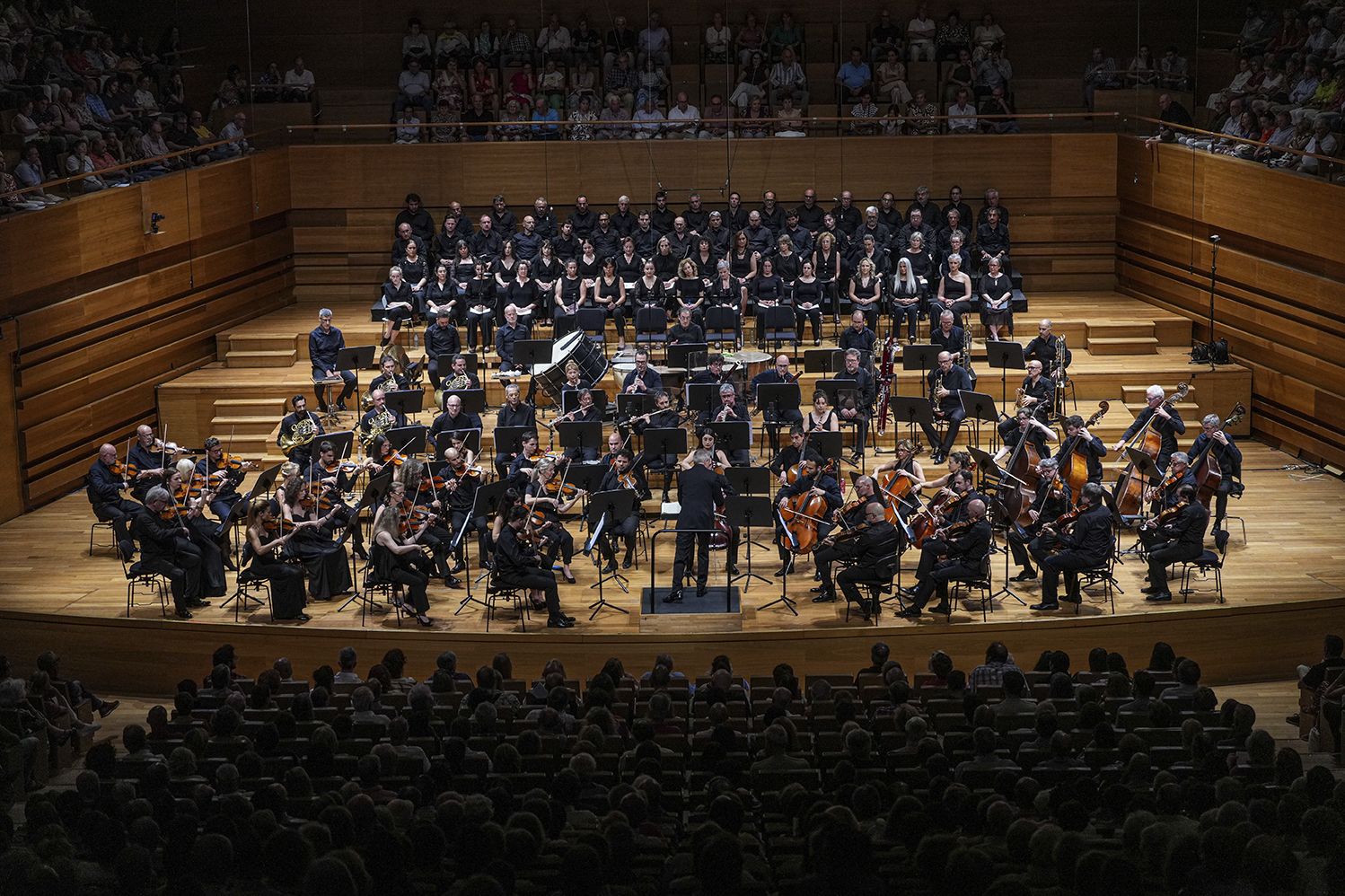 La Orquesta Sinfónica de Castilla y León en uno de sus recitales. | OSCYL